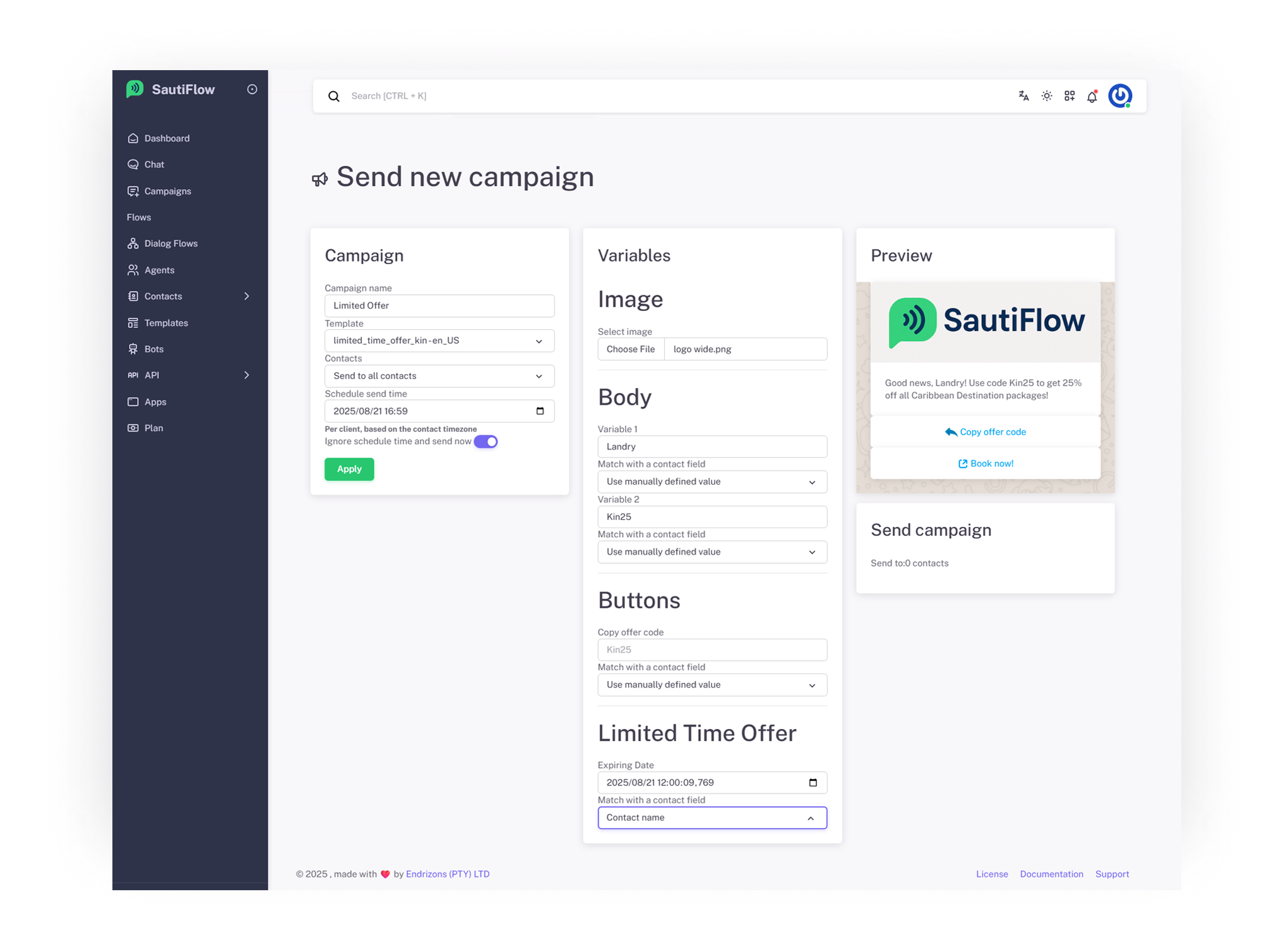 hero dashboard